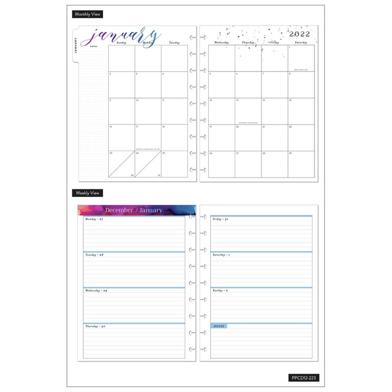 Classic Planner Companion - Color Me Happy