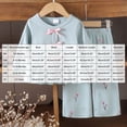 thumbnail image 3 of KPOPLK Toddler Baby Girl Fall Clothes 9 12 Months 2T 3T Infant Outfit Bowknot Long Sleeve Pullover Sweatshirts and Trousers Pants Set,Size 18-24 Months, 3 of 9