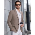 thumbnail image 2 of COOFANDY Men's Blazer Jacket Lightweight Two Button Blazer for Casual Business Party, 2 of 6