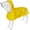 Yellow, variant on Waterproof Dog Raincoat, Adjustable Reflective Lightweight Pet Rain Clothes with Poncho Hood (X-Large, Blue)