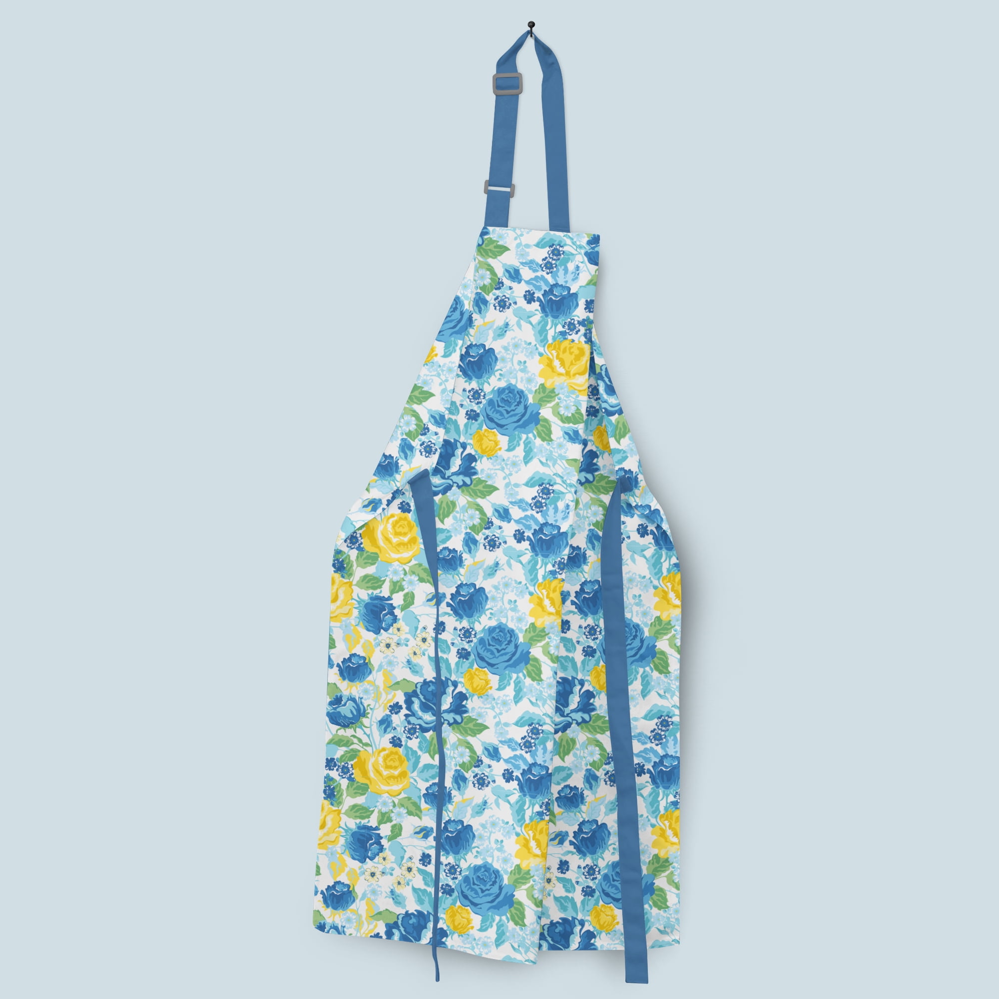 1 Yard 100% Cotton Spring has Sprung, White, 44" Wide for Quilting & Sewing by David Textiles