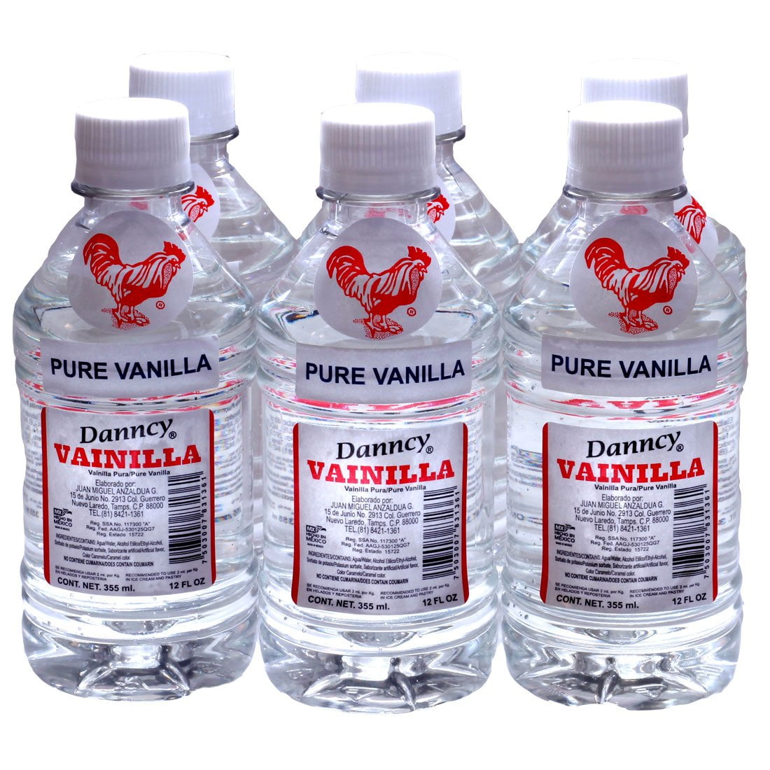 Extracto de vainilla – Botella de vidrio de 2 fl oz (2.0 fl oz) con  cuentagotas de vidrio – Aceite esencial 100% puro – GreenHealth