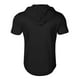 thumbnail image 5 of pstuiky Camisa de manga corta para hombre, Camisa de verano de manga corta con capucha y cremallera con múltiples bolsillos para hombre camisas casuales para hombre l, 5 of 5