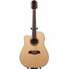 Oscar Schmidt by Washburn Left Hand OD312CE 12 String Acoustic Electric Guitar, Natural, Lefty, OD312CELH