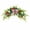 Z2-Green, variant on Christmas Swag, 18.9-inch Premium Durable Versatile Artificial Greenery Swag with Red Berries and Plaid Bow, Winter Holiday Hanging Decor for Front Door, Lintel, Wall, Window and Mantel,Z1-Green