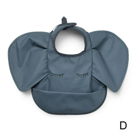 

Baby Bibs Cartoon Waterproof Boys Girls Feeding Smock Clothes P8G5