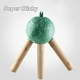 thumbnail image 3 of Hanging Yellow Ball Fruit Fly Trap, Sticky Glue Catcher for Flying Insects, 2 Pack, 3 of 8