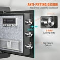 thumbnail image 4 of VEVOR Safe, 1.2 Cubic Feet Home Safe, Steel Security Safe with Digital Keypad and 2 Keys, Cabinet Safe with Fire-proof Bag, Protect Cash, Gold, Jewelry, Documents for Home, Hotel, 15.8x11.8x13.8 in, 4 of 9