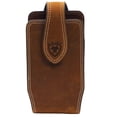 thumbnail image 2 of Ariat A0600144 Double Stich Edges Cell Phone Case, Medium Brown - Medium, 2 of 2