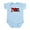 Sky Blue, variant on CafePress - Iheartsprints Infant Bodysuit - Baby Light Bodysuit, Size Newborn - 24 Months