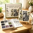 thumbnail image 5 of 1 PCS Woodland Mosaic Art Diy Kit, 2026 New Beginner Friendly Forest Animal Mosaic Craft Set, Complete Tile Supplies, Handmade Cottagecore Home Decor & Unique Holiday Gift for Nature Lovers(Raccoon), 5 of 7