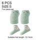 thumbnail image 2 of 6 calcetines antideslizantes para bebé, Protector de rodilla para niño pequeño y rodilleras antideslizantes para gatear para bebé, 2 of 5