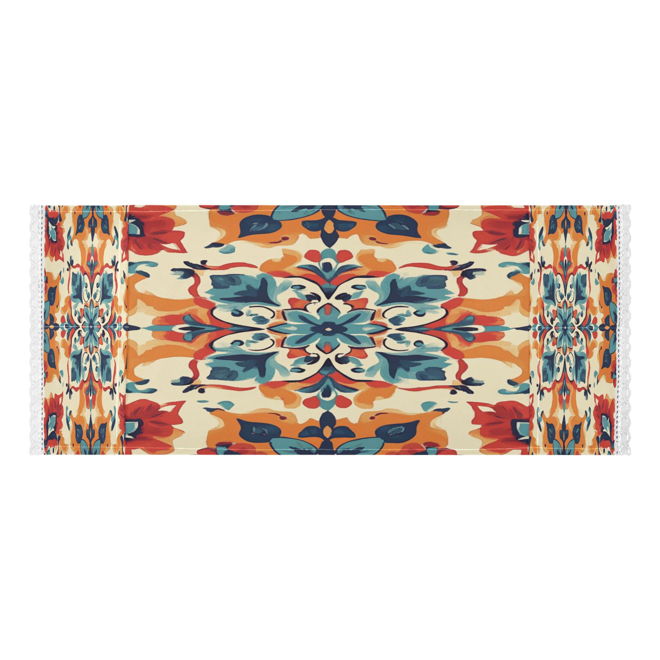 DEIARA Bohemian Motifs Washing Machine Cloth Dryer Refrigerator Top Cover Protective Non-Slip Mat For Kitchen Laundry