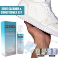 thumbnail image 3 of 2pcs White Shoes Cleaner Kit Whitening Gel Shoe Dirt And Yellow Cleaning Foam Cleaner Remover Cleaner Tools, 3 of 5