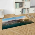 thumbnail image 2 of Stair Rugs, Landscape Rugs, Small Rugs, Table Mountain National Park Rug, Colorful Rug, Cityscape Rug, South Africa Rug, Dining Room Rugs, 1.7'x2.3' - 50x70 cm, 2 of 8