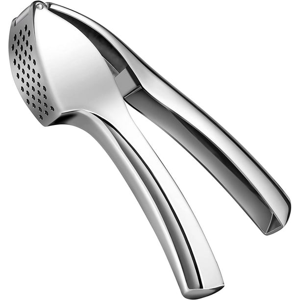 Garlic Press, Garlic Mincer LargeCapacity Garlic Crusher, Heavyduty