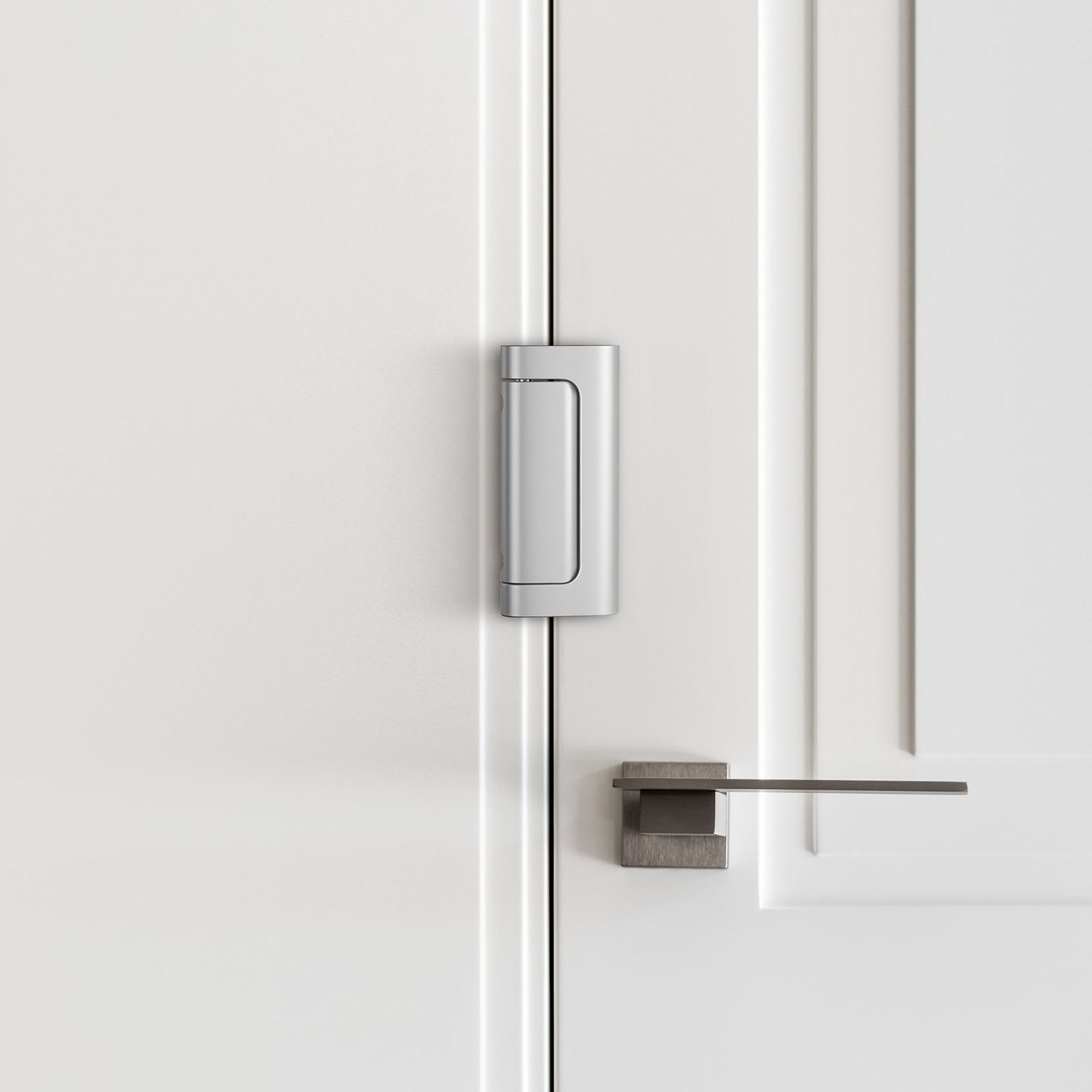 Home Security Door Reinforcement Lock 800LBS, Premium Aluminum Alloy Rustproof, Childproof Door Security Latch for Front Door Home Defense Safety