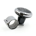 thumbnail image 2 of Unique Bargains Useful Plastic Metal Power Handle Steering Wheel Knob w Crown Pattern Design, 2 of 4