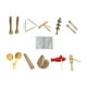 thumbnail image 3 of Juego de 10 instrumentos musicales para niños, instrumentos de percusión, material didáctico creativo para niños y niñas, juego de juguetes musicales, 3 of 9