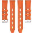 thumbnail image 5 of Silicone Strap for Huami Amazfit Bip 5 GTR 47mm GTR 2 Universal 22mm Stitching Lines Watch Band - Or, 5 of 5