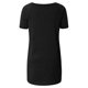 thumbnail image 5 of Puntoco 2024 Tops de moda de verano para mujer Blusa de camiseta larga de manga corta con cuello en V y estampado de talla grande para mujer, 5 of 5