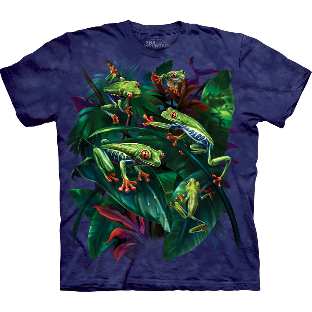 Tree Frog Collage Kids T-Shirt