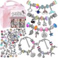 thumbnail image 1 of Girls Charm Bracelet Making Kit-diy Jewellery Making Kit For Kids A, 1 of 4