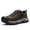 DARK BROWN, variant on NORTIV 8 Men's Low Top Waterproof Hiking Shoes Outdoor Work Shoes