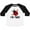 Baseball White and Black, variant on Inktastic Ladybug 2nd Birthday Cute 2 Year Old Girls Toddler T-Shirt