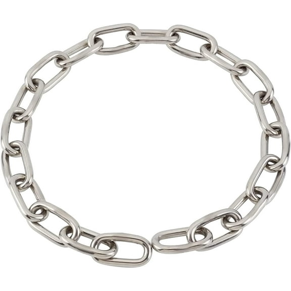 304 Stainless Steel Link Chain Heavy Duty Metal Coil Chain Safty Towing Chain