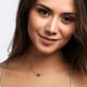 thumbnail image 4 of Collar de Mujer con Piedras Naturales LuckyLy Ivy Azul UNITALLA con Baño de Oro 18k y Dije de Cuarzo, 4 of 7