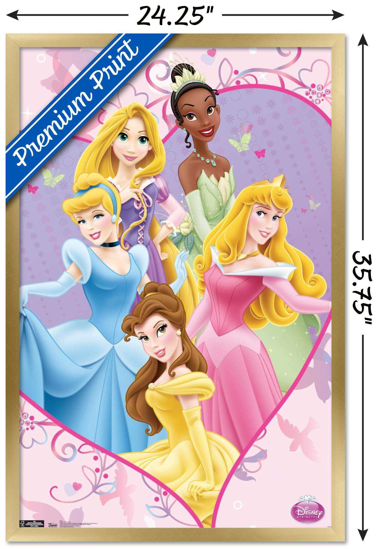 1212px x 1754px - Disney Princess - Collage Wall Poster, 14.725\