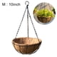 thumbnail image 1 of Cesta colgante mediana de 25 cm cesta colgante maceta palma de pastoral colgante de pared plantas suculentas maceta colgante se puede vender en múltiples ANGGREK Otros, 1 of 8