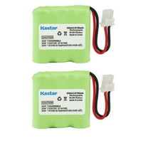 Kastar 2-Pack 3.6V 500mAh Ni-MH Battery Replacement for RADIO SHACK 239070, 239081, 9601834, SANIK 3SN2, 3SN3AAA30HSJ1 SONY S60530 SOUTHWESTERN BELL S60530 Cordless Phone, Eton FRX2 Weather Radio