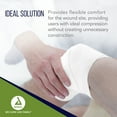 thumbnail image 4 of Dynarex Stretch Gauze Bandages, 4" x 4.1 yds, Non-Sterile & Latex-Free, Wound Care in Medical and Home Environments, 1 Case of 96 Dynarex Stretch Gauze Bandages, 4 of 7