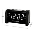 thumbnail image 3 of HANNLOMAX HX-147CR Radio despertador, radio FM PLL, pantalla LED blanca de 1,4", puerto USB para carga de 2,1 A, entrada auxiliar, funcionamiento con alimentación de CA únicamente., 3 of 5