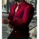 thumbnail image 1 of Camisas sociales de lujo de moda de otoño para hombre, camisas con solapa y botones, blusas casuales con estampado de lunares, suéteres de manga larga para hombre, 1 of 6