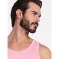 thumbnail image 4 of Athletic Works Men's and Big Men's Stripe Jersey Active Tank Top, Sizes S-3XL, 4 of 5