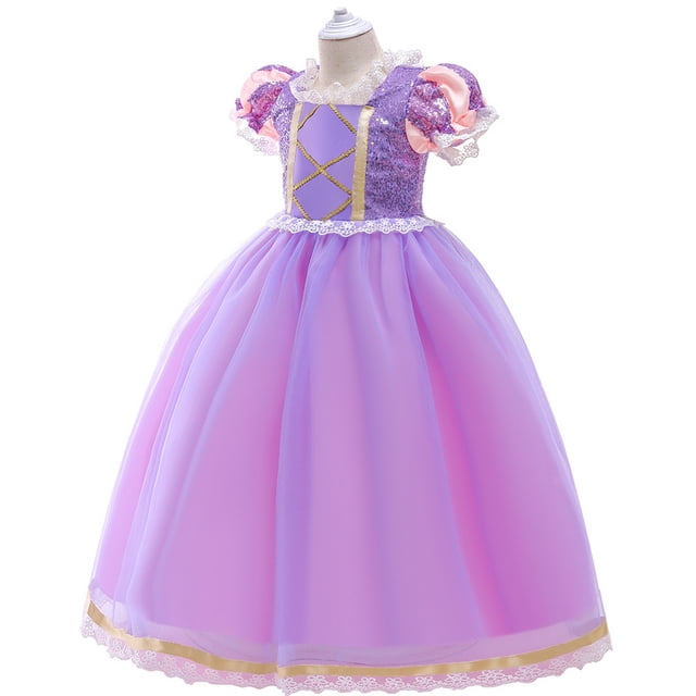 Vestido de princesa para niña de Halloween, disfraz de festival de anfitriona, vestido de princesa para niños