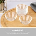 thumbnail image 6 of 2pcs Glass Dessert Bowls Appetizer Fruit Salads Dish Small Rice Pudding Bowls, 6 of 6