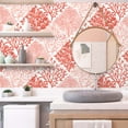thumbnail image 2 of NextWall  Seaweed Peel and Stick Wallpaper 20.5 in. W x 18 ft. L - Vermillion, 2 of 9
