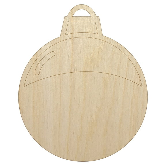 Fishing Float Bobber Wood Shape Unfinished Piece Cutout Craft DIY Projects - 4.70 Inch Size - 1/8 Inch Thick