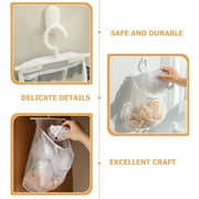icolorfuled 2pcs Hanging Mesh Bag Multi-functional Mesh Laundry Bag Clothespin Bag Kitchen Mesh Pouch
