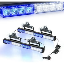 Nilight 17" LED Directional Light Bar, 32 LEDs, 23 Lighting Modes, 12V Vehicle Power Plug, Universal Fit for Trucks