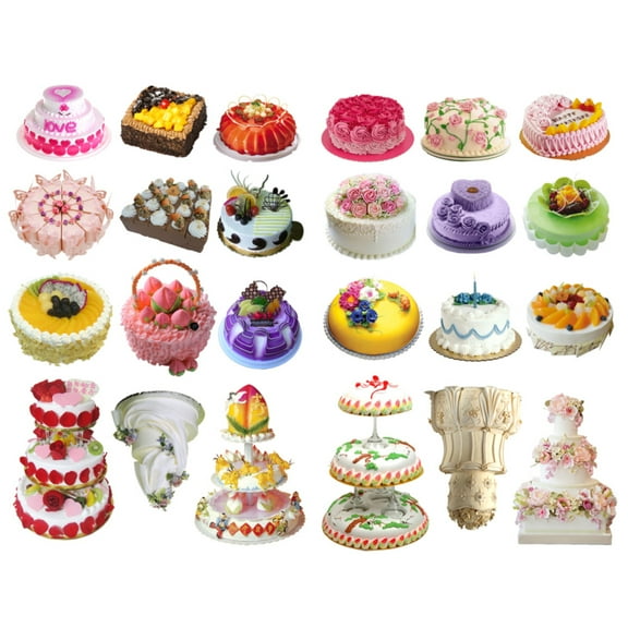 Birthday Cake Aesthetic Sticker Pre-cut Cute Diary Travel Paper Journal Stickers Scrapbooking Stationery Sticker Flakes Art Supplies