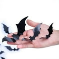 thumbnail image 7 of Bat Stickers 96 Pack 3D Black Bat Wall Stickers Party Decorations Indoor Decorations Wall Decorations Event Party Decorations, 7 of 7
