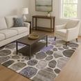 thumbnail image 7 of Addison Rugs Mayfield Premium Machine Washable Transitional Geometric Chocolate Rectangle Rug, 9' x 12', 7 of 7