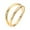 Gold, variant on hengtong Double Open Stacked Lip Ear Nose s Hoop Septum Clickers 0.12cmx1cm