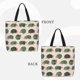 thumbnail image 2 of Fotbe Cute Armadillo Bolsa Tote con Estampado para Mujer, Bolsos con Cremallera, Bolsa de Hombro Casual de Gran Capacidad con Bolsillos Internos, 2 of 7