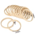 thumbnail image 1 of Practical Bamboo Circle, Embroidery Hoops, Easy To Assemble Travel For Home Family, 1 of 8
